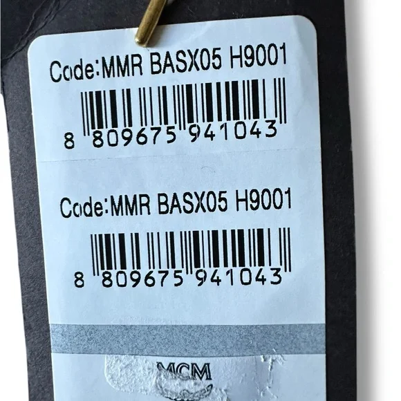 MCM Color Splash Logo Small Crossbody Bag in "Vallarta Blue" Colorway UNISEX NWT - Picture 11 of 15